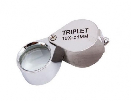 Triplet 10X Loupe 21MM Lens