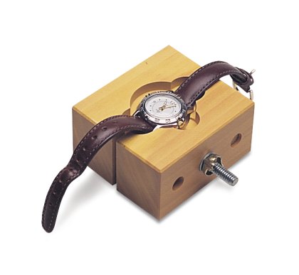 WOOD WATCH CASE HOLDER