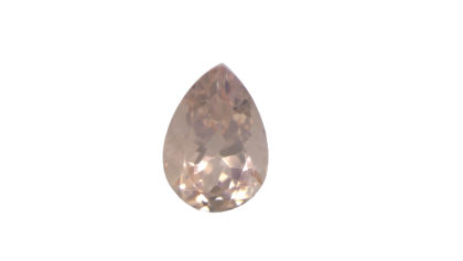 10x7MM Morganite Genuine Pear