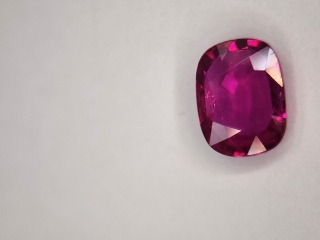 7.22x5.48 MM Ruby Genuine Cushion