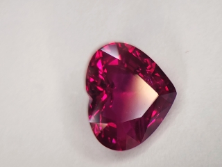 6.7x7.9 MM Ruby Genuine Heart