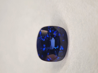 5.9x5.1 MM Blue Sapphire Genuine Cushion