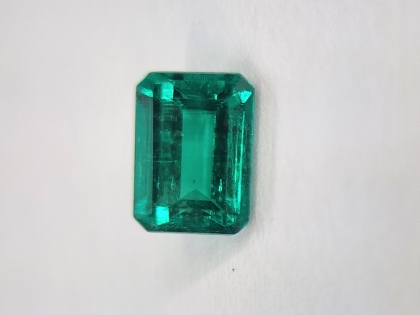 6.04x4.4 MM Emerald Genuine Emerald Cut