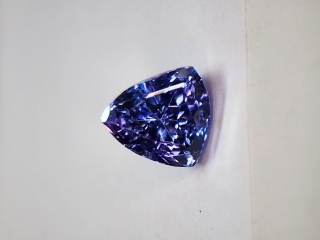 8.06x7.6x5.3 MM Tanzanite Genuine Trillion