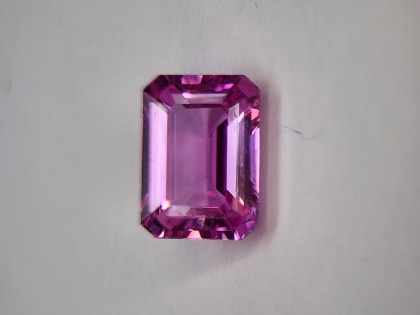 7x5 MM Pink Sapphire Genuine Emerald Cut