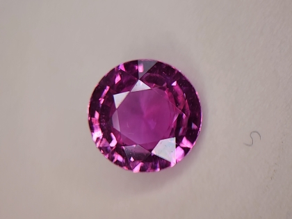 6.90 MM Pink Sapphire Genuine Round