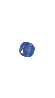 5.60mm Blue Sapphire Genuine Cushion