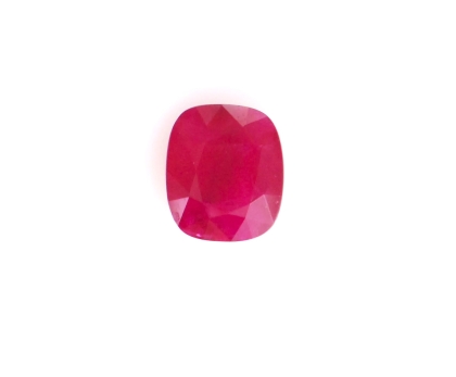 6.9x6.74 MM Ruby Genuine Cushion