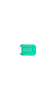 6x4.1 MM Emerald Genuine Emerald Cut