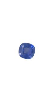 6x6mm Blue Sapphire Genuine Cushion