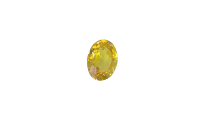 8x6 MM Yellow Sapphire Genuine Oval