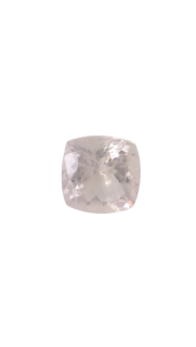 8x8mm Morganite Genuine Cushion