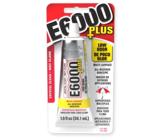 E6000® PLUS Clear - Low Odor