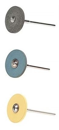 Yellow Rubber-Bond Diamond Polishing Wheel - GRS