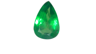 7x5 MM Tsavorite Genuine Pear