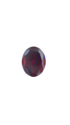 9x7 MM Rhodolite Genuine Oval