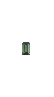 7x5 MM Green Tourmaline Genuine Octagon