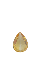 8x6 MM Citrine Genuine Pear