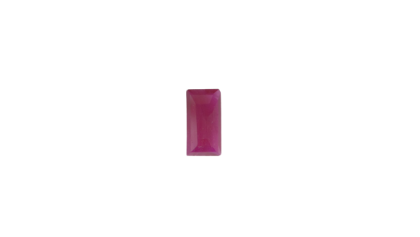 6x3 MM Ruby Genuine Baguette