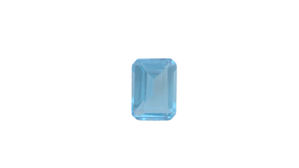 7x5 MM Swiss Blue Topaz Genuine Emerald Cut