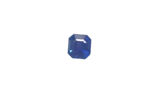 5.2x4.9MM Blue Sapphire Genuine Emerald Cut