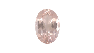 14x10mm Oval Morganite Genuine