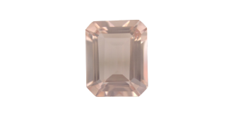 11x9mm Emerald Cut Morganite Genuine