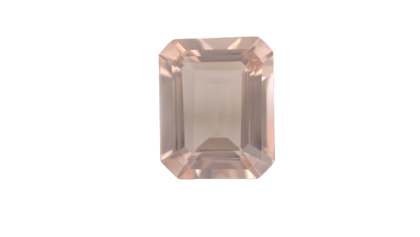 11x9mm Emerald Cut Morganite Genuine