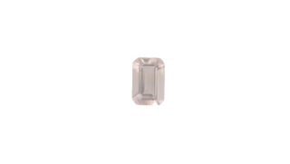 6x4mm Emerald Cut Morganite Genuine