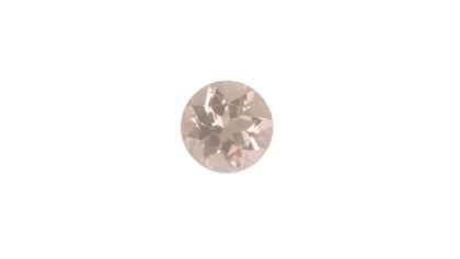 8.00mm Round Morganite Genuine