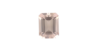 9x7mm Emerald Cut Morganite Genuine