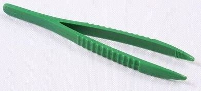 PLACTIC TWEEZER SET OF 6PCS