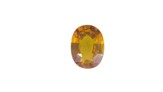 11.7x9.11 MM Yellow Sapphire Genuine Oval